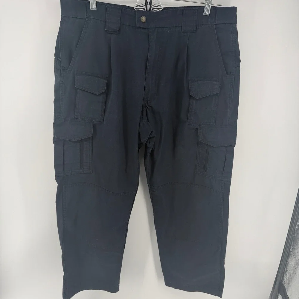 Blackhawk‎ Mens 42x30 Black Tactical Cargo Pants Ripstop 86TP02